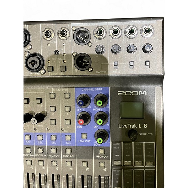 Used Zoom Live Track L-8 Unpowered Mixer