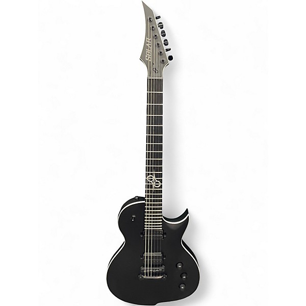 Used Solar Guitars GC2.6C Black Solid Body Electric Guitar