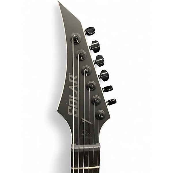 Used Solar Guitars GC2.6C Black Solid Body Electric Guitar