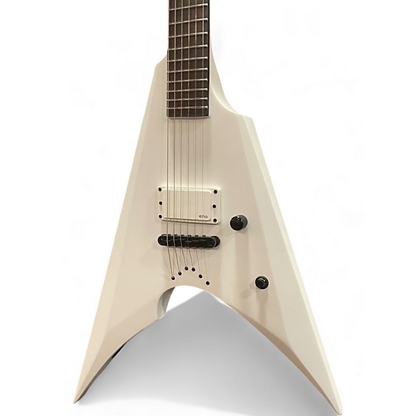 Used ESP LTD Arrow Arctic Metal Solid Body Electric Guitar
