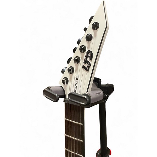 Used ESP LTD Arrow Arctic Metal Solid Body Electric Guitar