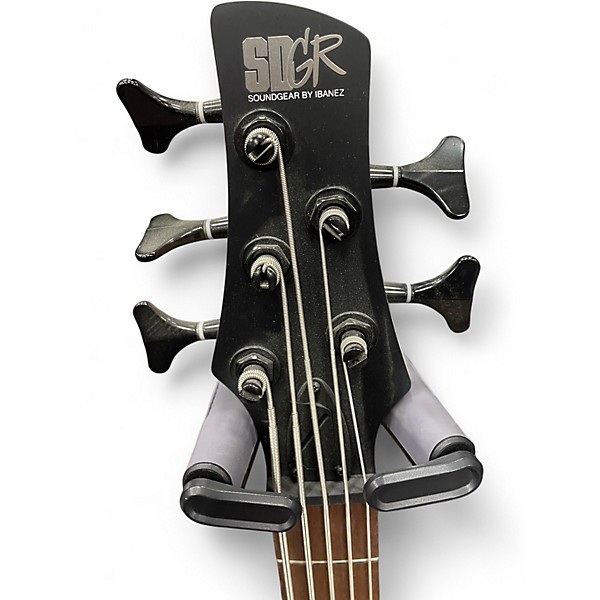 Used Ibanez SR305 5 String WEATHERED BLACK Electric Bass Guitar