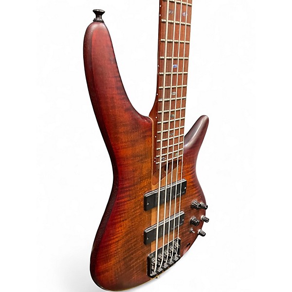 Used Ibanez SR875 Mahogany Electric Bass Guitar