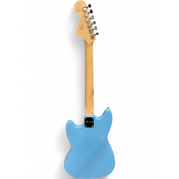 Used Squier Bullet Mustang HH California Blue Solid Body Electric Guitar