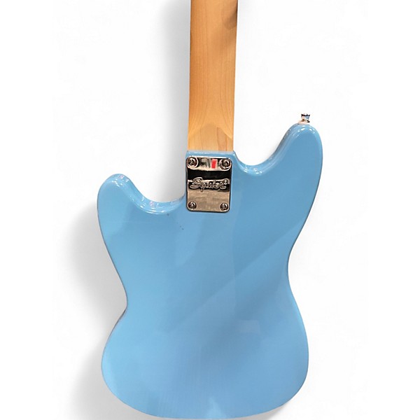 Used Squier Bullet Mustang HH California Blue Solid Body Electric Guitar