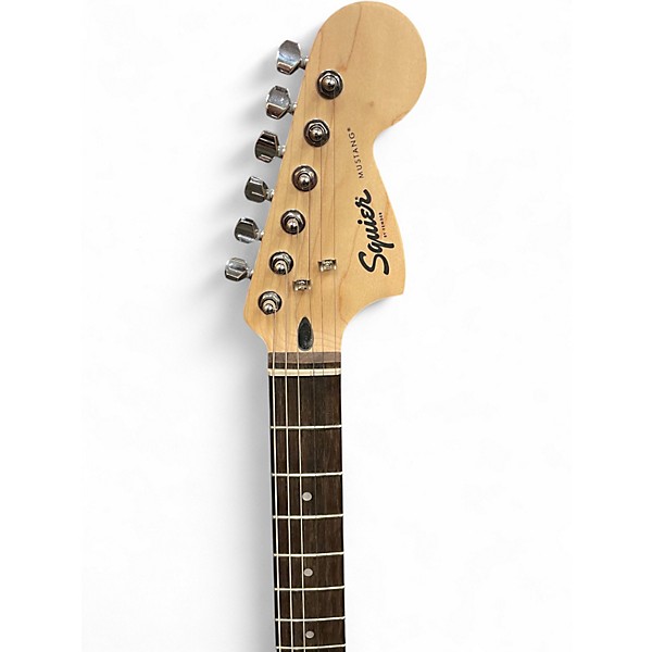 Used Squier Bullet Mustang HH California Blue Solid Body Electric Guitar