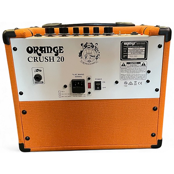 Used Orange Amplifiers Crush 20 20W 1x8 Guitar Combo Amp