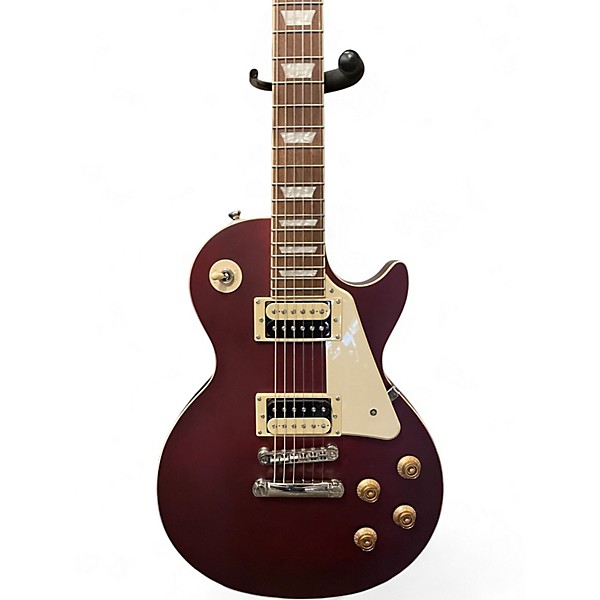 Used Epiphone Les Paul Traditional Pro IV Worn Wine Red Solid Body Electric Guitar