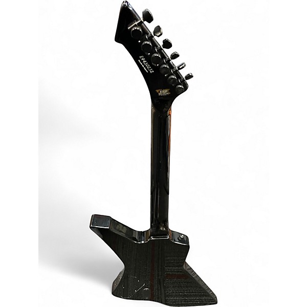 Used ESP James Hetfield Snakebyte Black Solid Body Electric Guitar