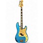 Used Squier 40th Anniversary Precision Bass Metallic Blue Electric Bass Guitar