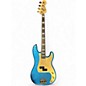 Used Squier 40th Anniversary Precision Bass Metallic Blue Electric Bass Guitar