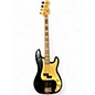 Used Squier 4Oth Anniversary Precision Bass Black Electric Bass Guitar thumbnail
