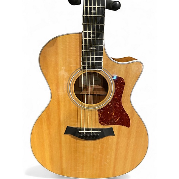 Used Taylor 414CE Natural Acoustic Electric Guitar