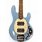 Used Sterling by Music Man Sub 4 Chopper Blue Electric Bass Guitar