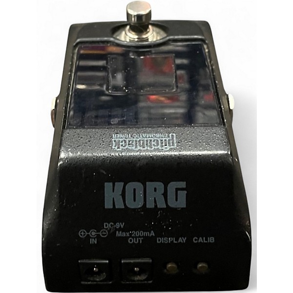 Used KORG PB01 Pitchblack Chromatic Tuner Pedal