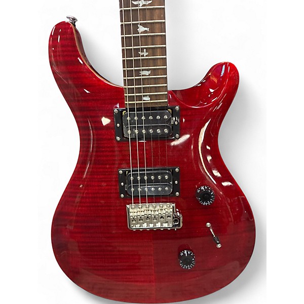 Used PRS SE Custom 24 RED Solid Body Electric Guitar