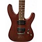 Used Schecter Guitar Research Omen 6 Worn Cherry Solid Body Electric Guitar