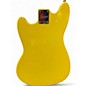 Used Squier Sonic Mustang Graffiti Yellow Solid Body Electric Guitar