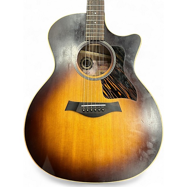 Used 2024 Taylor AD14ce-SB LTD 50th Anniversary Grand Auditorium Tobacco Sunburst Acoustic Electric Guitar
