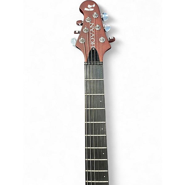 Used Hovan S Natural Solid Body Electric Guitar