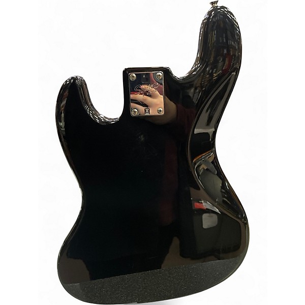 Used Squier Affinity Jazz Bass V 5 String Black Electric Bass Guitar