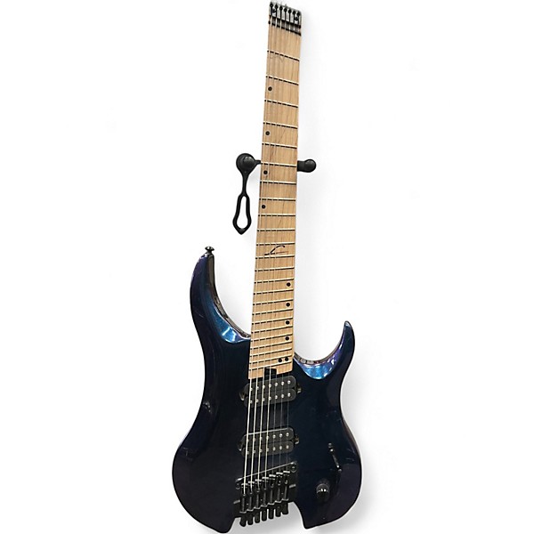 Used Legator G7FS Purple Blue Solid Body Electric Guitar