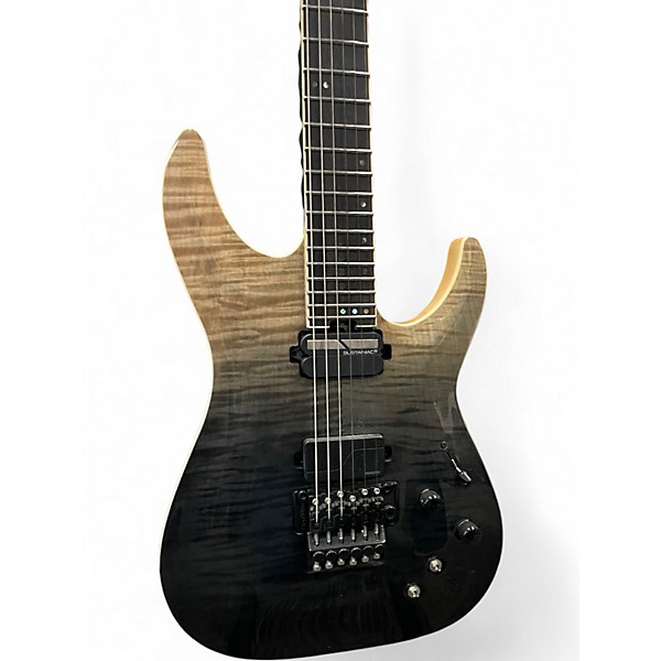 Used Schecter Guitar Research C1 FR S SLS Amber Fade Solid Body Electric Guitar