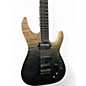 Used Schecter Guitar Research C1 FR S SLS Amber Fade Solid Body Electric Guitar