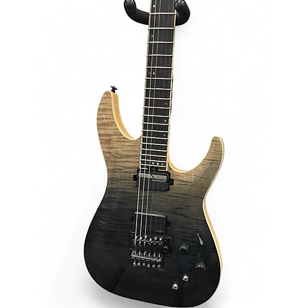 Used Schecter Guitar Research C1 FR S SLS Amber Fade Solid Body Electric Guitar