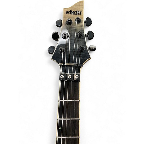 Used Schecter Guitar Research C1 FR S SLS Amber Fade Solid Body Electric Guitar