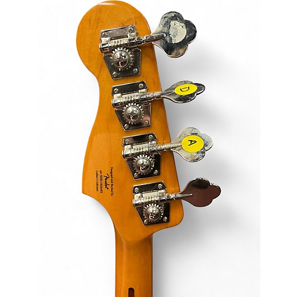 Used 2021 Squier Classic Vibe 1970S Precision Bass Walnut Electric Bass Guitar