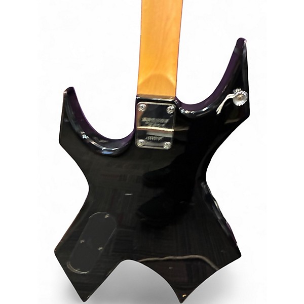 Used B.C. Rich Bronze Series Warlock Black Solid Body Electric Guitar