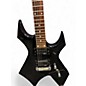 Used B.C. Rich Bronze Series Warlock Black Solid Body Electric Guitar