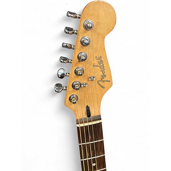 Used Fender Stratacoustic Black Acoustic Electric Guitar