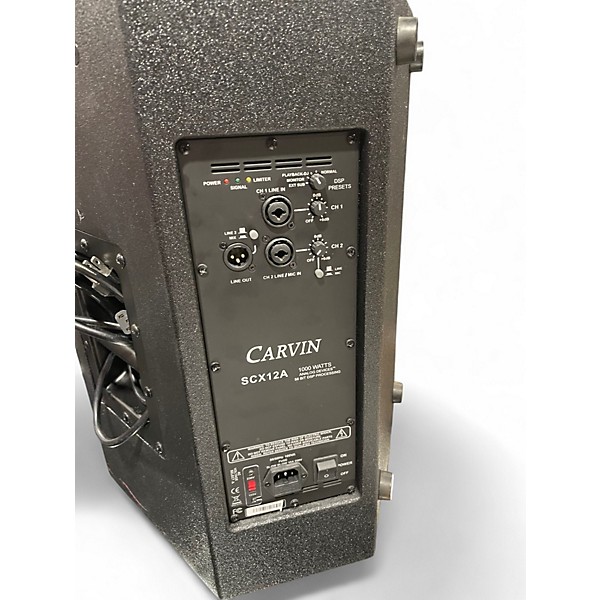 Used Carvin scx12a Powered Speaker