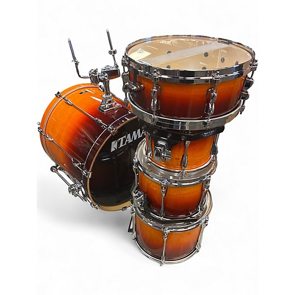 Used TAMA 5 Piece Superstar Sunset fade Drum Kit