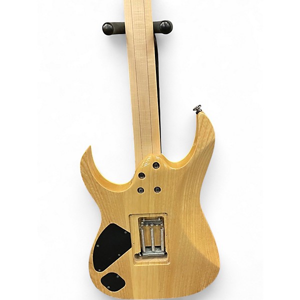 Used Ibanez RG652AHM-AWD Prestige Antique White BLOND Solid Body Electric Guitar