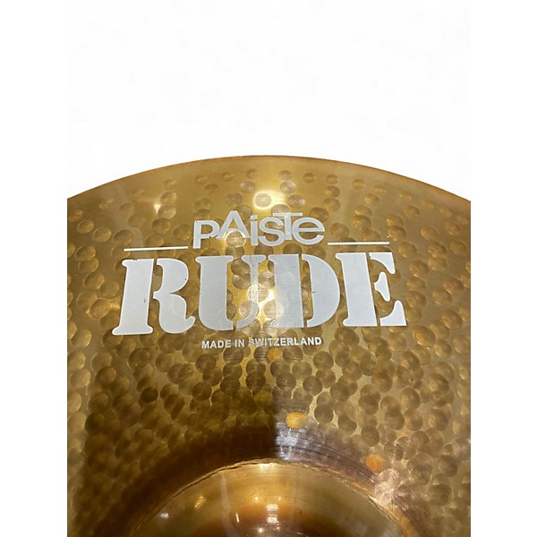 Used Paiste 19in Rude Thin Crash Cymbal
