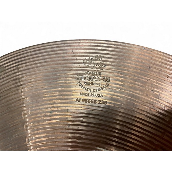 Used Zildjian 14in I SERIES TRASH CRASH / TRASH HIHAT TOP Cymbal