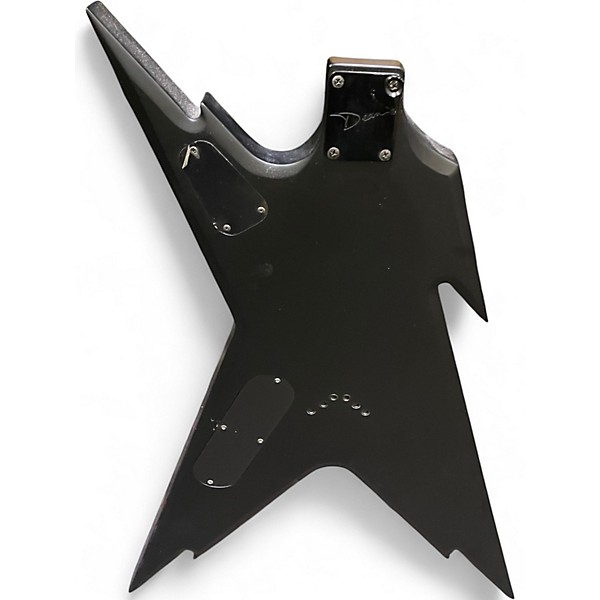 Used Dean Razorback Black Solid Body Electric Guitar