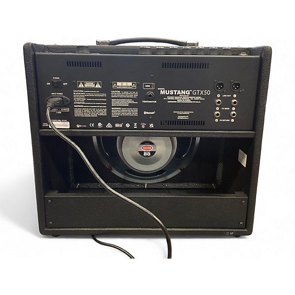 Used Fender GTX50 Mustang 1X12 Guitar Combo Amp