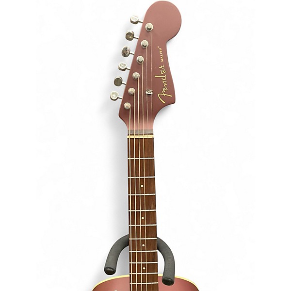 Used Fender MALIBU PLAYER BGD WN Burgundy Acoustic Guitar