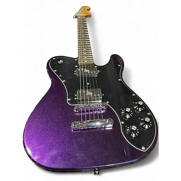 Used Fender KINGFISH TELECASTER DELUXE Purple Solid Body Electric Guitar