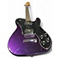 Used Fender KINGFISH TELECASTER DELUXE Purple Solid Body Electric Guitar