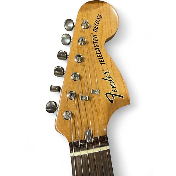 Used Fender KINGFISH TELECASTER DELUXE Purple Solid Body Electric Guitar