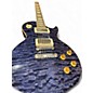 Used Gibson CUSTOM SHOP LES PAUL CLASS 5 Q BLUE PURLE QUILT Solid Body Electric Guitar