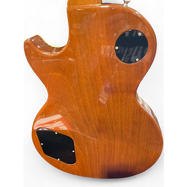 Used Gibson CUSTOM SHOP LES PAUL CLASS 5 Q BLUE PURLE QUILT Solid Body Electric Guitar