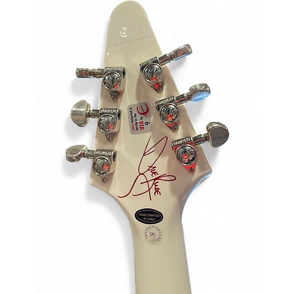 Used Epiphone DAVE RUDE SIGNATURE V WHITE Solid Body Electric Guitar