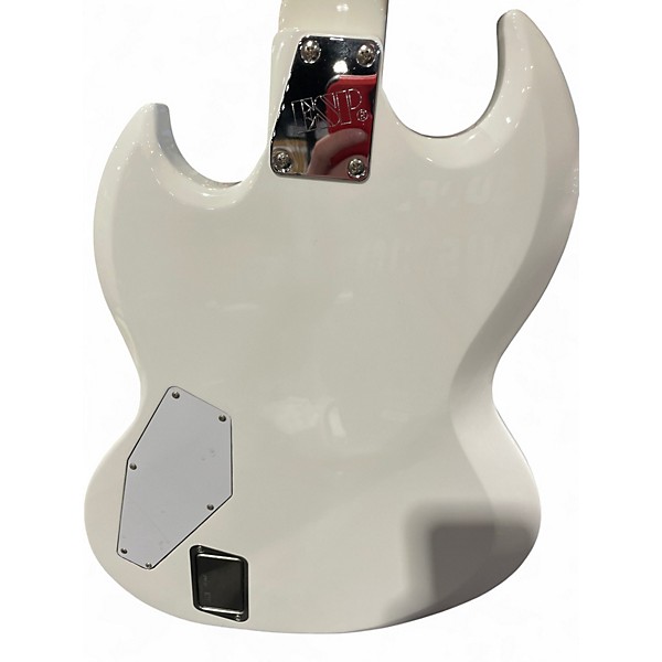 Used Edwards YASUNO WHITE Solid Body Electric Guitar