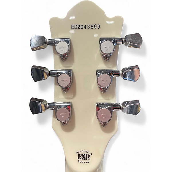 Used Edwards YASUNO WHITE Solid Body Electric Guitar